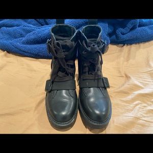 Womens UGG combat boots